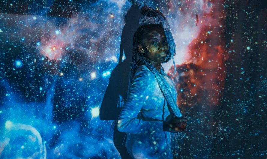 Лазерный звездный проектор для дома и дачи